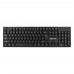 Tastatura  USB Mixie X7S, taste numerice, qwerty, negru