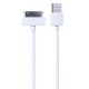 Cablu Date/ Incarcare pentru iPhone Ipad 2/3/4/s, Detech, 1m, alb