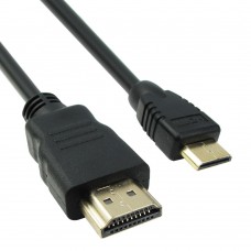 Cablu mini HDMI - HDMI DeTech, 1.5m, tata, calitate deosebita