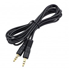 Cablu audio Jack Detech 3.5mm Tata, 3m, Stereo, negru